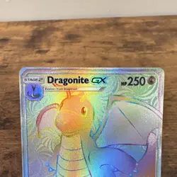 Pokemon Dragonite GX 248 + SM11 Holo Lot 2 Cards English & Japanese - Image 3