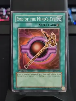 Rod of the Mind's Eye - 1st Edition - Yugioh Spell Card - Vintage - Image 1