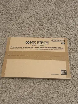 One Piece TCG Premium Card Collection Film Red Edition English SEALED - Image 1