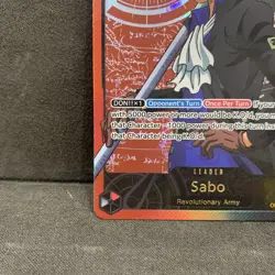 Sabo OP05-001 SPR Anime 25th Collection ONE PIECE Card EB02 2025 English - Image 4