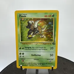 1999 Jungle Set Pinsir Holo 9/64 Rare WOTC Pokemon Card TCG -Original LP / NM - Image 2