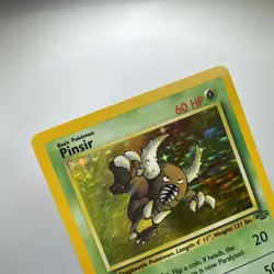 1999 Jungle Set Pinsir Holo 9/64 Rare WOTC Pokemon Card TCG -Original LP / NM - Image 5