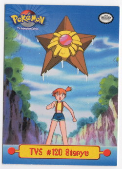 Staryu TV5 Puzzle Piece Topps TV Animation Edition Pokemon Card - Image 1