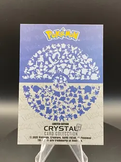 Mew #151 - Crystal Holo Box Hit - Crystal Dark Black - Pokemon Card - Image 2