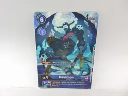 Digimon Card Game TCG - BT2-074 Devimon Alt Art - Uncommon - Image 1