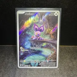 Pokemon TCG Noibat 169/159 Dragon Basic Holo Card English 2025 - Image 1