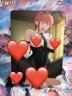 Non-Holo Beautiful Waifu Card Goddess Story CCG Anime Waifu Double Sided - Image 2