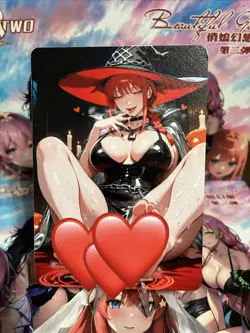 Non-Holo Beautiful Waifu Card Goddess Story CCG Anime Waifu Double Sided - Image 1
