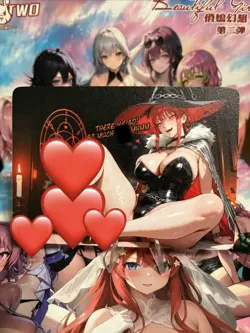 Non-Holo Beautiful Waifu Card Goddess Story CCG Anime Waifu Double Sided - Image 2