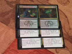 MTG Find / Finality x3 Rare Ravnica Remastered FOIL x1 NM Low S&H Split Card - Image 1
