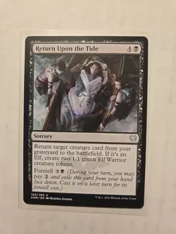 Return Upon the Tide - Kaldheim - LP - Uncommon - Sorcery - Image 1