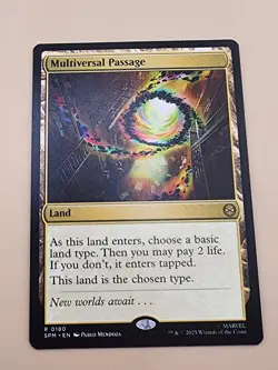 2- Multiversal Passage Marvel's Spider-Man Regular NM - Image 2