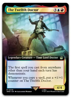 The Twelfth Doctor (Extended Art) #449 (Foil) (NM) Doctor Who WHO Magic MTG - Image 1