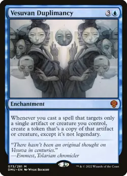 MTG Vesuvan Duplimancy ** Dominaria United ** English - Image 1