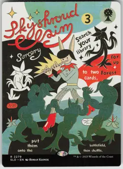 MTG Skyshroud Claim Normal NM Secret Lair Drop Series Magic 2279 - Image 1