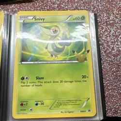 Pokemon TCG Jumbo Pikachu & Snivy & Tepig & Oshawott Celebrations Promo Lot - Image 3