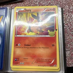 Pokemon TCG Jumbo Pikachu & Snivy & Tepig & Oshawott Celebrations Promo Lot - Image 4