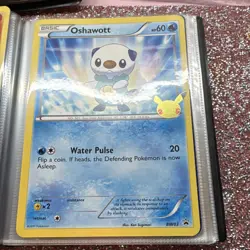 Pokemon TCG Jumbo Pikachu & Snivy & Tepig & Oshawott Celebrations Promo Lot - Image 5