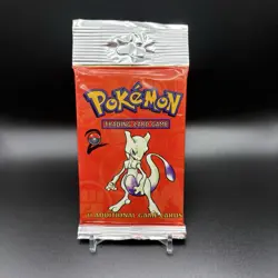 Pokemon Base Set 2 Long Crimp Mewtwo Art Pack Factory Sealed - Image 1