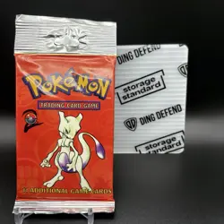 Pokemon Base Set 2 Long Crimp Mewtwo Art Pack Factory Sealed - Image 3