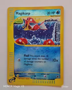 Very Rare Reverse Holo Magikarp 118/165 Expedition Base Set Pokemon TCG -NM/LP - Image 1