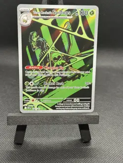 Pokemon TCG Team Rocket's Spidops 187/182 Sv10: Destined Rivals Holo - Image 2