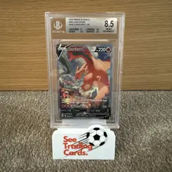 Charizard- 154/172 - Alternate Art - Brilliant Stars - Pokemon BGS 8.5 - Image 1