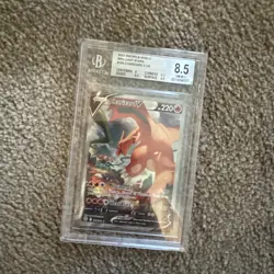Charizard- 154/172 - Alternate Art - Brilliant Stars - Pokemon BGS 8.5 - Image 5