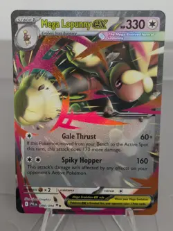 Mega Lopunny ex 084/094 Pokemon TCG Phantasmal Flames Holo English Near Mint - Image 1