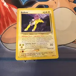 Pokemon Raikou 22/64 Non Holo Neo Revelation Unlimited MP - Image 1