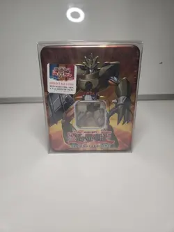 Upper Deck Yu-Gi-Oh 2007 GX Elemental Hero Grand Neos Tin Sealed w/ Protector - Image 1