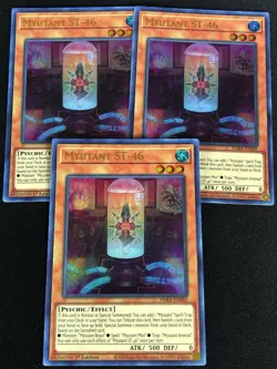 YUGIOH MYUTANT ST-46 PHRA-EN085 1ST ULTRA X3 - Image 1