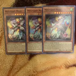 Yugioh PHRA Myutant Mist 1st Edition Super Rare NM - Image 1