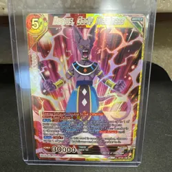 Dragon Ball Super Card Game Beerus, Godly Greatness BT24-128 Foil Super Rare - Image 1