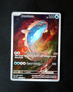 Pokemon Card - Dondozo 207/198 Scarlet & Violet Base - Illustration Rare - NM ⭐ - Image 1