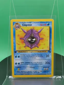 Cloyster 32/62 1st Edition Fossil Set Uncommon 1999 English Pokemon Card WoTC - Image 1