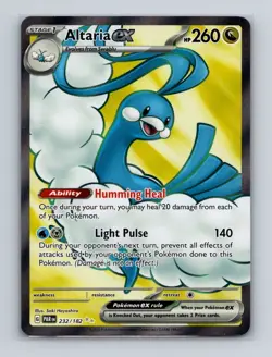 Altaria ex 232 2023 Pokemon Paradox Rift Full Art Ultra Rare Card NM+ - Image 1