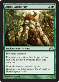 1x Alpha Authority Heavy Play MTG Magic - Kid Icarus - - Image 1