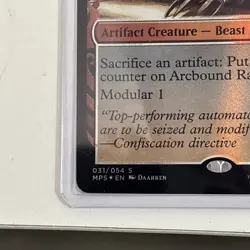 Arcbound Ravager Masterpiece Series: Kaladesh Inventions Foil - Image 2