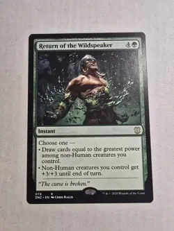 Return of the Wildspeaker Commander: Zendikar Rising Regular - Image 1