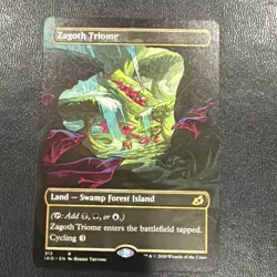 MTG Magic the Gathering Zagoth Triome (313/434) Ikoria Lair of Behemoths nm - Image 1