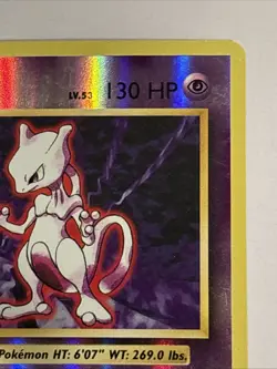 Pokemon TCG Mewtwo 51/108 XY Evolutions Reverse Holo Rare LP - Image 3