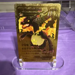 Pokemon Charizard VMAX Gold Card - Image 1