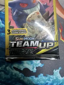 Pokemon Team Up 3 Card Mini Long Booster Pack Gengar Mimikyu Factory Sealed 7.50 - Image 5