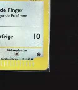 Piepi - Pokemon Karte TCG - POOR! - 101/165 Reverse Holo Vintage Expedition /W75 - Image 5
