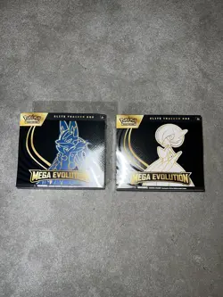 Pokemon Elite Trainer Box Mega Evolution Lucario & Gardevoir ETB - Image 1