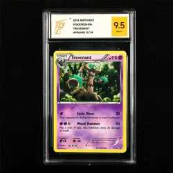 TQG 9.5 MINT+ 2014 Pokemon ENG Trevenant XY14 Promo - Image 1