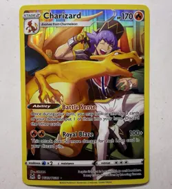 Pokemon TCG Charizard TG03/TG30 Lost Origin Ultra Rare Holo NM - Image 1