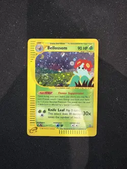 Bellossom 2003 Pokemon H5/H32 Aquapolis Holo LP-NM W/ RARE SWIRL - Image 1