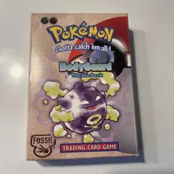 Pokemon TCG Fossil Lockdown theme deck original vintage booster deck unplayed. - Image 5